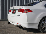 Takeda 2-1/2 Inch to 2-1/4 Inch 304 Stainless Steel Cat-Back Exhaust System Black Acura Tsx 09-14 L4-2.4L aFe Power