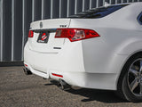Takeda 2-1/2 Inch to 2-1/4 Inch 304 Stainless Steel Cat-Back Exhaust System Carbon Acura Tsx 09-14 L4-2.4L aFe Power