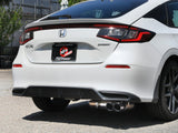 Takeda 2-1/2 Inch to 3 Inch 304 Stainless Steel Cat-Back Exhaust w/ Polished Tips Honda Civic Sport Hatchback 22-26 L4-2.0L aFe Power
