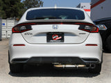 Takeda 2-1/2 Inch to 3 Inch 304 Stainless Steel Cat-Back Exhaust w/ Polished Tips Honda Civic Sport Hatchback 22-26 L4-2.0L aFe Power