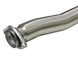 Takeda 3 Inch to 2-1/4 Inch 304 Stainless Steel Cat-Back Exhaust w/ Blue Flame Tip Subaru Wrx/STi 15-21 H4-2.0/2.5L (t) Straight Cut aFe Power