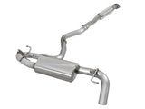 Takeda 2-1/2 Inch 304 Stainless Steel Cat-Back Exhaust System Subaru Crosstrek 18-26 H4-2.0L aFe Power