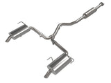 Takeda 2-1/2 Inch to 2-1/4 Inch 304 Stainless Steel Cat-Back Exhaust System Subaru Outback 20-26 H4-2.4L (t) aFe Power