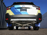 Takeda 2-1/2 Inch to 2-1/4 Inch 304 Stainless Steel Cat-Back Exhaust System Subaru Outback 20-26 H4-2.4L (t) aFe Power
