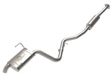 Takeda 2-1/4 to 2-1/2 Inch 304 Stainless Steel Cat-Back Hi-Tuck Exhaust System Subaru Outback 10-14 H4-2.5L aFe Power