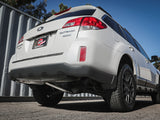 Takeda 2-1/4 to 2-1/2 Inch 304 Stainless Steel Cat-Back Hi-Tuck Exhaust System Subaru Outback 10-14 H4-2.5L aFe Power