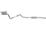 Takeda 2-1/2 Inch 304 Stainless Steel Cat-Back Exhaust Subaru Outback 15-19 H4-2.5L aFe Power
