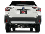 Takeda 2-1/2 Inch 304 Stainless Steel Cat-Back Hi-Tuck Exhaust System Subaru Outback 20-26 H4-2.5L aFe Power