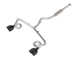 Takeda 3 Inch to 2-1/4 Inch 304 Stainless Steel Cat-Back Exhaust w/ Black Tip Subaru Wrx/STi 15-21 H4-2.0/2.5L (t) Carbon Fiber aFe Power