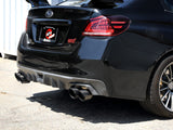 Takeda 3 Inch to 2-1/4 Inch 304 Stainless Steel Cat-Back Exhaust w/ Black Tip Subaru Wrx/STi 15-21 H4-2.0/2.5L (t) Carbon Fiber aFe Power