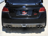 Takeda 3 Inch to 2-1/4 Inch 304 Stainless Steel Cat-Back Exhaust w/ Black Tip Subaru Wrx/STi 15-21 H4-2.0/2.5L (t) Carbon Fiber aFe Power