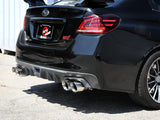 Takeda 3 Inch to 2-1/4 Inch 304 Stainless Steel Cat-Back Exhaust w/ Polished Tip Subaru Wrx/STi 15-21 H4-2.0/2.5L (t) Slant Cut aFe Power