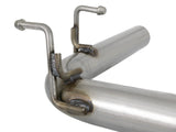 Mach Force-Xp 2-1/2 Inch 304 Stainless Steel Axle-Back Exhaust System Fiat 124 Spider 17-20 L4-1.4L (t) aFe Power