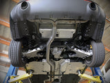 Mach Force-Xp 2 Inch to 2-1/2 Inch Stainless Steel Axle-Back Exhaust System Alfa Romeo Giulia 17-26 L4-2.0L (t) aFe Power