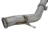 Takeda 3 Inch to 2-1/2 Inch 304 Stainless Steel Axle-Back Exhaust w/ Black Tip Hyundai Elantra GT 18-20 L4-1.6L (t) aFe Power