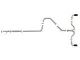 Takeda 3 Inch to 2-1/2 Inch 304 Stainless Steel Cat-Back Exhaust System w/ Black Tip Hyundai Elantra GT 18-20 L4-1.6L (t) aFe Power