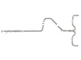 Takeda 3 Inch to 2-1/2 Inch 304 Stainless Steel Cat-Back Exhaust w/ Polished Tip Hyundai Elantra GT 18-20 L4-1.6L (t) aFe Power