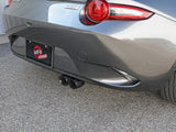 Takeda 2-1/2 Inch 304 Stainless Steel Cat-Back Exhaust w/ Polished Tip Mazda Mx-5 Miata (Nd) 16-26 L4-2.0L aFe Power