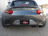 Takeda 2-1/2 Inch 304 Stainless Steel Cat-Back Exhaust w/ Polished Tip Mazda Mx-5 Miata (Nd) 16-26 L4-2.0L aFe Power