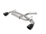 Takeda-St 3 Inch 304 Stainless Steel Axle-Back Exhaust System w/ Black Tips Hyundai Veloster N 19-20 L4-2.0L (t) aFe Power