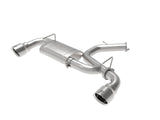 Takeda-St 3 Inch 304 Stainless Steel Axle-Back Exhaust System w/ Polished Tips Hyundai Veloster N 19-20 L4-2.0L (t) aFe Power