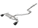 Takeda-St 3 Inch 304 Stainless Steel Cat-Back Exhaust System w/ Black Tips Hyundai Veloster N 19-20 L4-2.0L (t) aFe Power