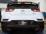 Takeda-St 3 Inch 304 Stainless Steel Cat-Back Exhaust System w/ Polished Tips Hyundai Veloster N 19-20 L4-2.0L (t) aFe Power