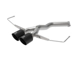 Takeda 3 Inch to 2-1/2 Inch 304 Stainless Steel Axle-Back Exhaust w/ Black Tip Hyundai Veloster 19-21 L4-1.6L (t) aFe Power