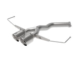 Takeda 3 Inch to 2-1/2 Inch 304 Stainless Steel Axle-Back Exhaust w/ Polished Tip Hyundai Veloster 19-21 L4-1.6L (t) aFe Power