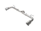Takeda 2-1/2 Inch 304 Stainless Steel Axle-Back Exhaust System w/ Polished Tips Mazda 3 Hatchback 14-18 L4-2.0/2.5L aFe Power
