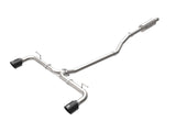 Takeda 2-1/2 Inch 304 Stainless Steel Cat-Back Exhaust System w/ Black Tips Mazda 3 Hatchback 14-18 L4-2.0/2.5L aFe Power