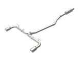 Takeda 2-1/2 Inch 304 Stainless Steel Cat-Back Exhaust System w/ Polished Tips Mazda 3 Hatchback 14-18 L4-2.0/2.5L aFe Power