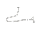 Takeda 2-1/2 Inch 304 Stainless Steel Axle-Back Exhaust System w/o Muffler Hyundai Kona 18-23 L4-1.6L (t) aFe Power