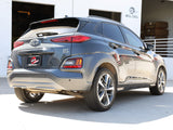 Takeda 2-1/2 Inch 304 Stainless Steel Axle-Back Exhaust System w/o Muffler Hyundai Kona 18-23 L4-1.6L (t) aFe Power