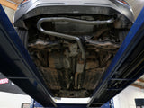 Takeda 2-1/2 Inch 304 Stainless Steel Axle-Back Exhaust System w/o Muffler Hyundai Kona 18-23 L4-1.6L (t) aFe Power
