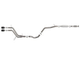 Takeda 2-1/2 Inch to 3 Inch 304 Stainless Steel Cat-Back Exhaust w/ Carbon Fiber Tip Hyundai Veloster 13-17 L4-1.6L (t) aFe Power