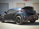 Takeda 2-1/2 Inch to 3 Inch 304 Stainless Steel Cat-Back Exhaust w/ Blue Flame Tip Hyundai Veloster 13-17 L4-1.6L (t) aFe Power