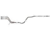 Takeda 2-1/2 Inch to 3 Inch 304 Stainless Steel Cat-Back Exhaust w/ Polished Tips Hyundai Veloster 13-17 L4-1.6L (t) aFe Power