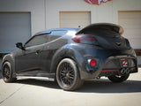 Takeda 2-1/2 Inch to 3 Inch 304 Stainless Steel Cat-Back Exhaust w/ Polished Tips Hyundai Veloster 13-17 L4-1.6L (t) aFe Power