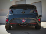 Takeda 2-1/2 Inch to 3 Inch 304 Stainless Steel Cat-Back Exhaust w/ Polished Tips Hyundai Veloster 13-17 L4-1.6L (t) aFe Power