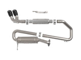 Takeda 2-1/4 Inch 304 Stainless Steel Cat-Back Exhaust System w/ Black Tip Suzuki Jimny 18-25 L4-1.5L aFe Power