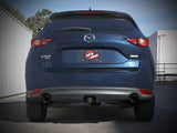Takeda 2-1/2 Inch 304 Stainless Steel Axle-Back Exhaust System w/ Black Tip Mazda Cx-5 17-25 L4-2.5/2.5L (t) aFe Power