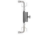 Takeda 2-1/2 Inch 304 Stainless Steel Axle-Back Exhaust System w/ Polished Tip Mazda Cx-5 17-25 L4-2.5/2.5L (t) aFe Power