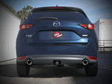 Takeda 2-1/2 Inch 304 Stainless Steel Axle-Back Exhaust System w/ Polished Tip Mazda Cx-5 17-25 L4-2.5/2.5L (t) aFe Power