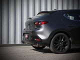Takeda 3 Inch to 2-1/2 Inch 304 Stainless Steel Axle-Back Exhaust w/ Blue Flame Tip Mazda 3 Hatchback 19-26 L4-2.5L/2.5L (t) aFe Power
