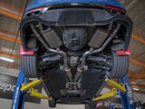 Gemini Xv 2-1/2 Inch 304 Stainless Steel Cat-Back Exhaust System w/ Cut-Out Kia Stinger 18-21 V6-3.3L (tt) aFe Power