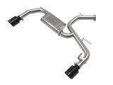 Takeda 3 Inch 304 Stainless Steel Axle-Back Exhaust w/ Black Tips Hyundai Elantra N 22-26 L4-2.0L (t) aFe Power