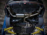 Takeda 3 Inch 304 Stainless Steel Axle-Back Exhaust w/ Polished Tips Hyundai Elantra N 22-26 L4-2.0L (t) aFe Power
