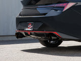Takeda 3 Inch 304 Stainless Steel Cat-Back Exhaust w/ Black Tips Hyundai Elantra N 22-26 L4-2.0L (t) aFe Power