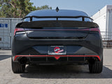 Takeda 3 Inch 304 Stainless Steel Cat-Back Exhaust w/ Black Tips Hyundai Elantra N 22-26 L4-2.0L (t) aFe Power